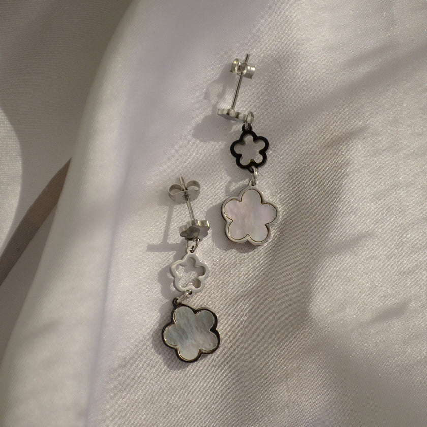 Cercei din otel inoxidabil - Lucky Trio