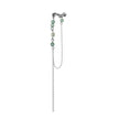 Cercel Singural din argint 925 - Sylvan Oasis - Fond Alb