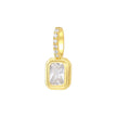 Colier din Argint 925 cu piatra zirconiu incolora, reprezentand piatra lunii Aprilie 01R01-0025A cu vedere pe fond alb