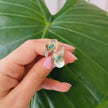 Inel din Argint 925 in flaore de lotus ce are piatra semipretioasa naturala Topaz, 04R01-0005 - Colectia Secret Garden - Bijuterii din argint 925 Reins