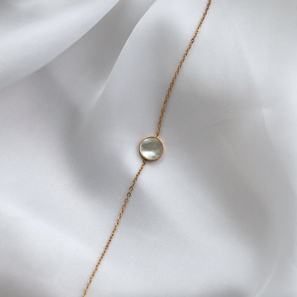 Bratara din otel inoxidabil Reins, placata cu aur roz de 18k – Mellow, vedere detaliata, 02S02-0002R