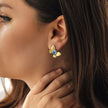Cercei din Argint Reins in forma de fluture cu pietre semipretioase Topaz - Butterfly vedere alternativa pe model 03R01-0008