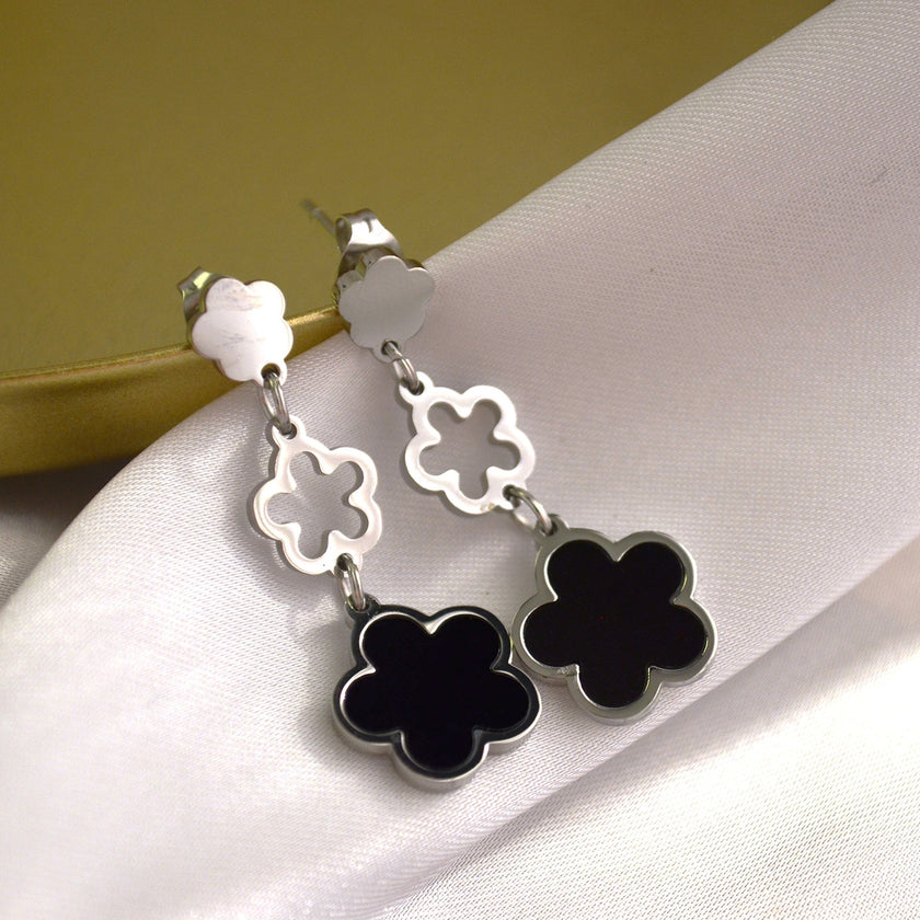 Cercei din otel inoxidabil - Lucky Trio