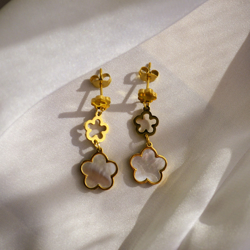 Cercei din otel inoxidabil - Lucky Trio